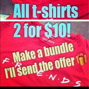 🌟All T-shirts 2 for $10